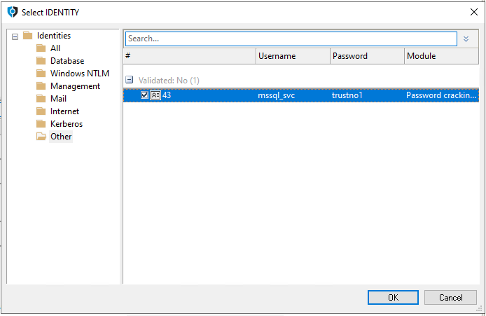 Install Agent using WMI - Identity parameter selection